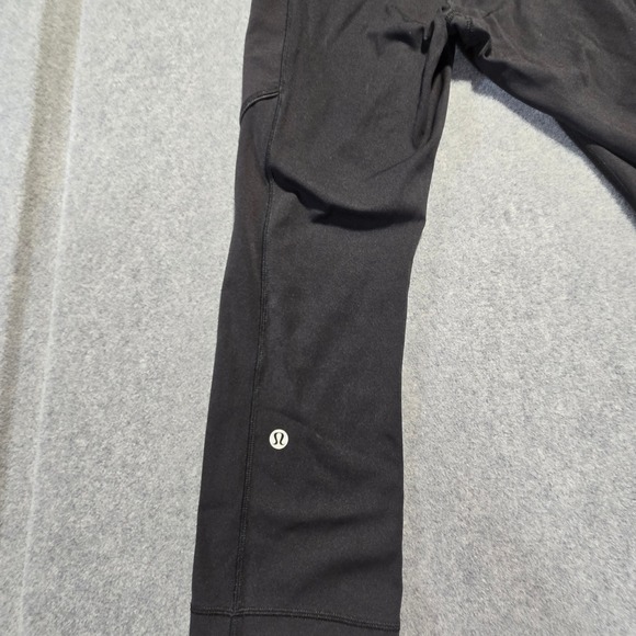Lululemon Speed Up Crop Leggings Sz 6 Black Active Workout Yoga Pilates Gym - Picture 9 of 10